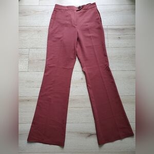 NEXT Brick Red Boot-Cut Flare Trousers